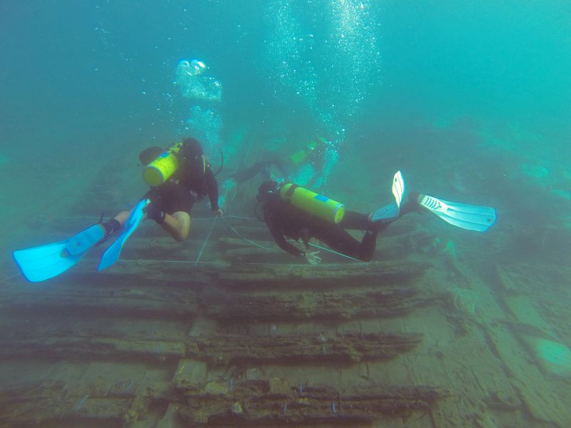 University of Haifa scientific divers