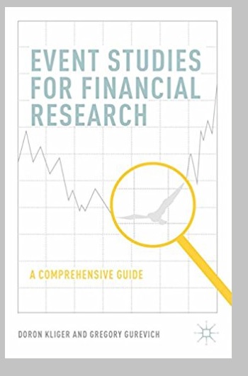 Book cover: Event Studies for Financial Research