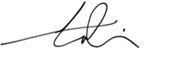 Pres signature