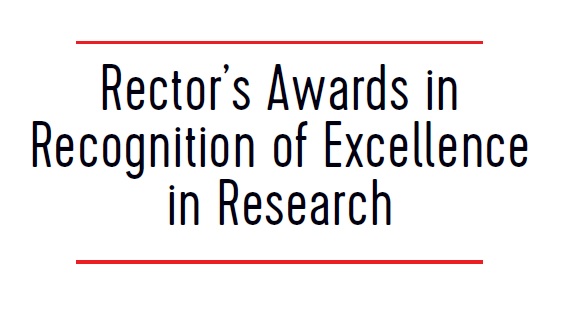 Rector's Awards in Recognition of Excellence in Research