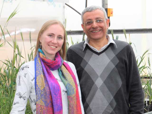 Prof. Tzion Fahima and Dr. Valentina Klymiuk