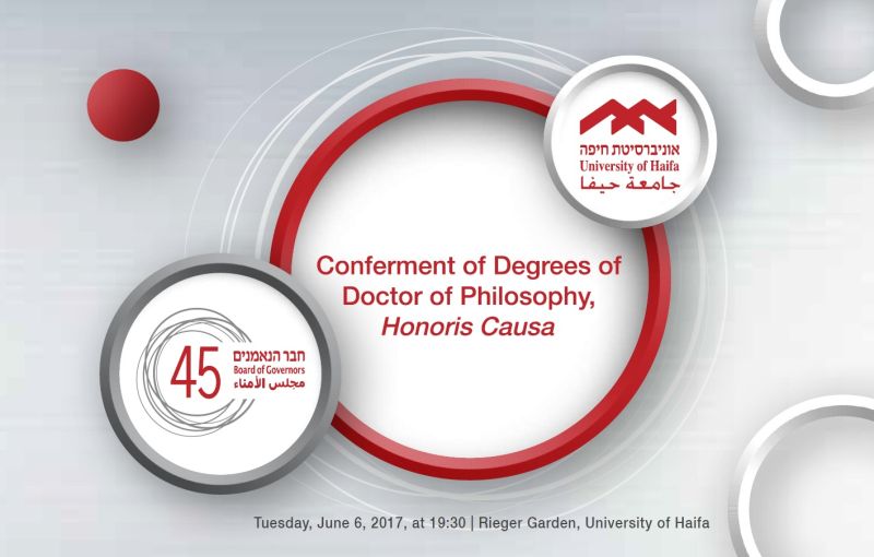 2016 Honorary Doctorate Conferees